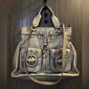 Elliott Lucca Estella purse. Gold / sliver tone